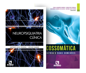 Kit 2 livros Psiquiatria - Neuropsiquiatria Clínica - e - Psicossomática